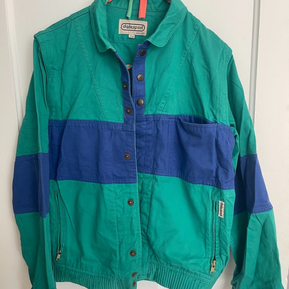 Vintage Convertible Cotton Jacket/Vest (Removable Sleeves)